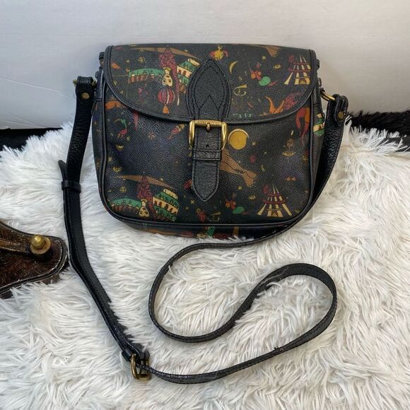 Vintage Piero Guidi Magic Circus Crossbody Purse - Picture 1 of 15
